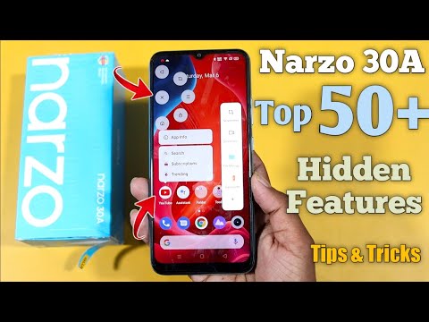 Realme Narzo 30A Top 50+ Hidden Features || Realme Narzo 30A Tips & Tricks in Hindi