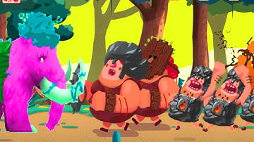 Dinosaurs v Cavemen Tower Defense Wars #37 Walkthrough Android Gameplay