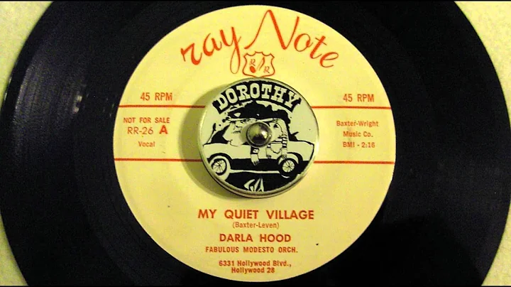 Darla Hood - My Quiet Village