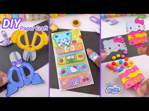 Easy Craft Ideas / DIY Miniature Crafts Idea / school hacks / mini craft / how to make / paper craft