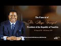 Funeral Service of the late Namibian President Hage G. Geingob