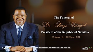 Funeral Service of the late Namibian President Hage G. Geingob screenshot 3