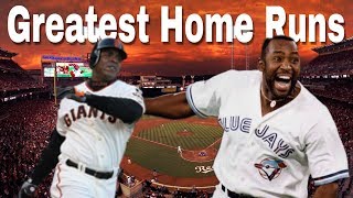 11 Greatest Home Runs in MLB History