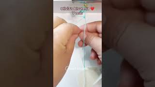 Pulsera de moño o lazo 🎀#macrame #bisuteria #pulserasdehilotutorial #manillas #brasaletes 