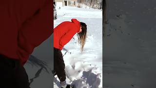 A pleasant winter #satisfying #asmr #ice #snow #fyp#oddlysatisfying