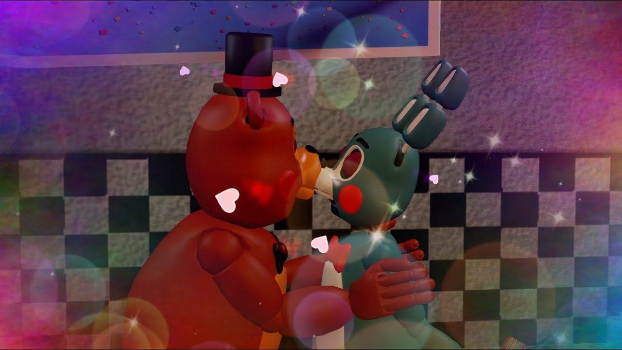 Toy Fronnie, Toy Frennie, Toy Freddy x Toy Bonnie, MMD Toy Fronnie, M...