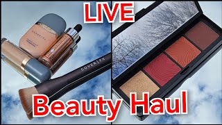 Live: Beauty Haul - Cover FX, Smashbox, Sigma, Artist Couture and More with Swatches & Chit Chat