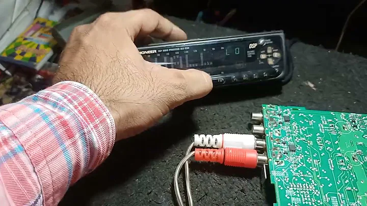 Pioneer DSP 9200 Repair. No Audio problem