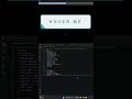 Glow Hover Button 😍 #animation