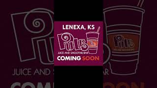 Pulp Juice and Smoothie Bar is coming to Lenexa Spring 2026!📍 8814 Maurer Rd. near 87th St & I435