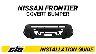 2022 Nissan Frontier Covert Bumper