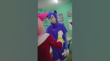 Thumbnail of First kiss at school! My boyfriend is a real Sonic the Hedgehog #trending #funny #school