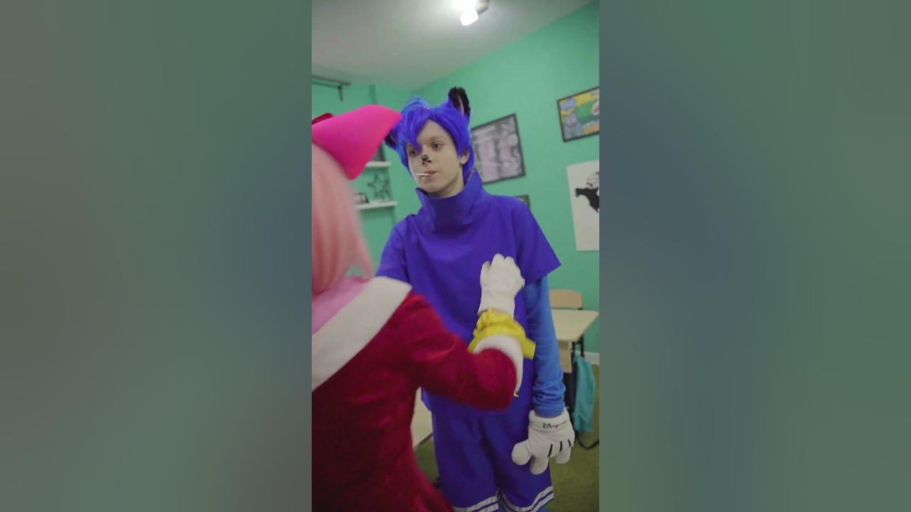 First kiss at school! My boyfriend is a real Sonic the Hedgehog #trending #funny #school First kiss at school! My boyfriend is a real Sonic the Hedgehog #trending #funny #school