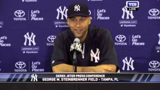 New York Yankees Derek Jeter's take on his emotional character