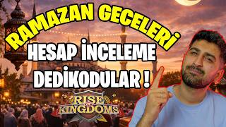 GücüN Zirvesi ve Etkinlikleri bitiryoruz ! kimler güçün zirvesi oynadı ! | Rise of Kingdoms