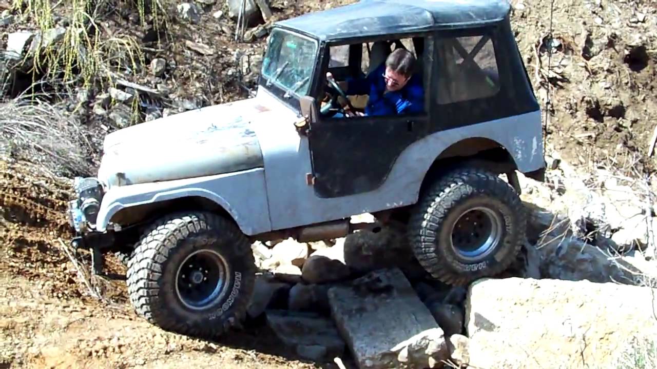 CJ 5 On The Rocks