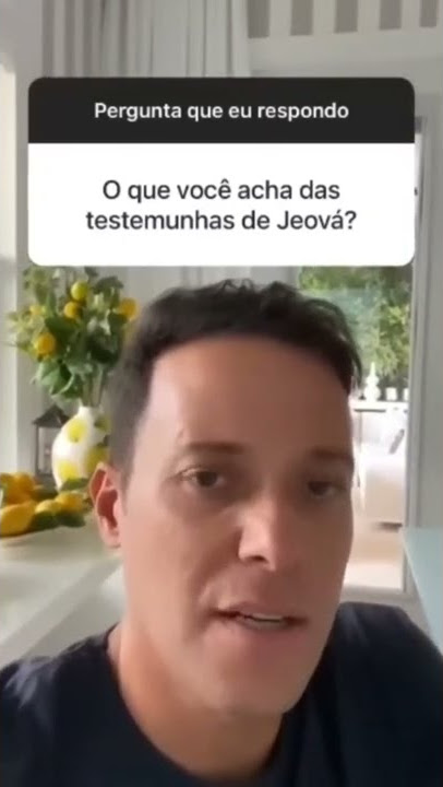 olha o que André Valadão disse sobre as Testemunhas de Jeová