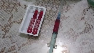 حقنه عضل فيتامين B12 لتقويه الأعصابVitamin intramuscular injection