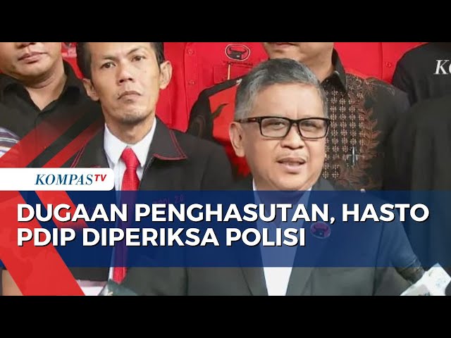 Polda Metro Jaya Periksa Sekjen PDIP Hasto Kristiyanto Terkait Dugaan Penghasutan class=