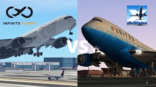 Infinite flight vs X-plane 10 (best mobile flight sim)