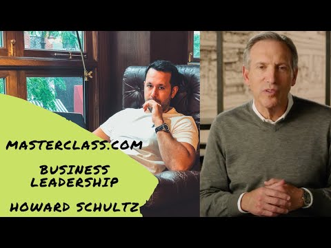 Masterclass Business Leadership Howard Schultz Starbucks Italiano Recensione