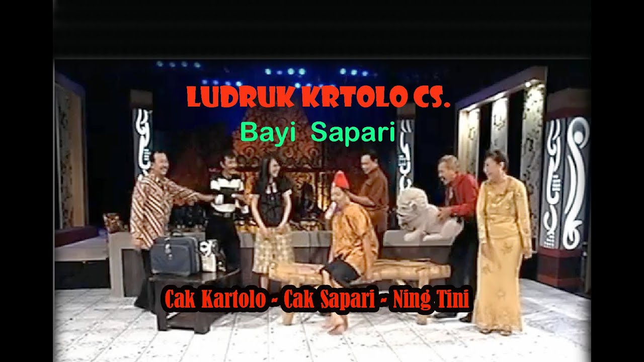 Ludruk Kartolo Cs. _  Bayi Sapari _ JTV 2013