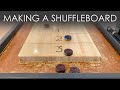 How to build a shuffleboard table free plans