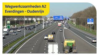 A2 Closed For Six Weekends From Everdingen To Oudenrijn Rws Traffic Info