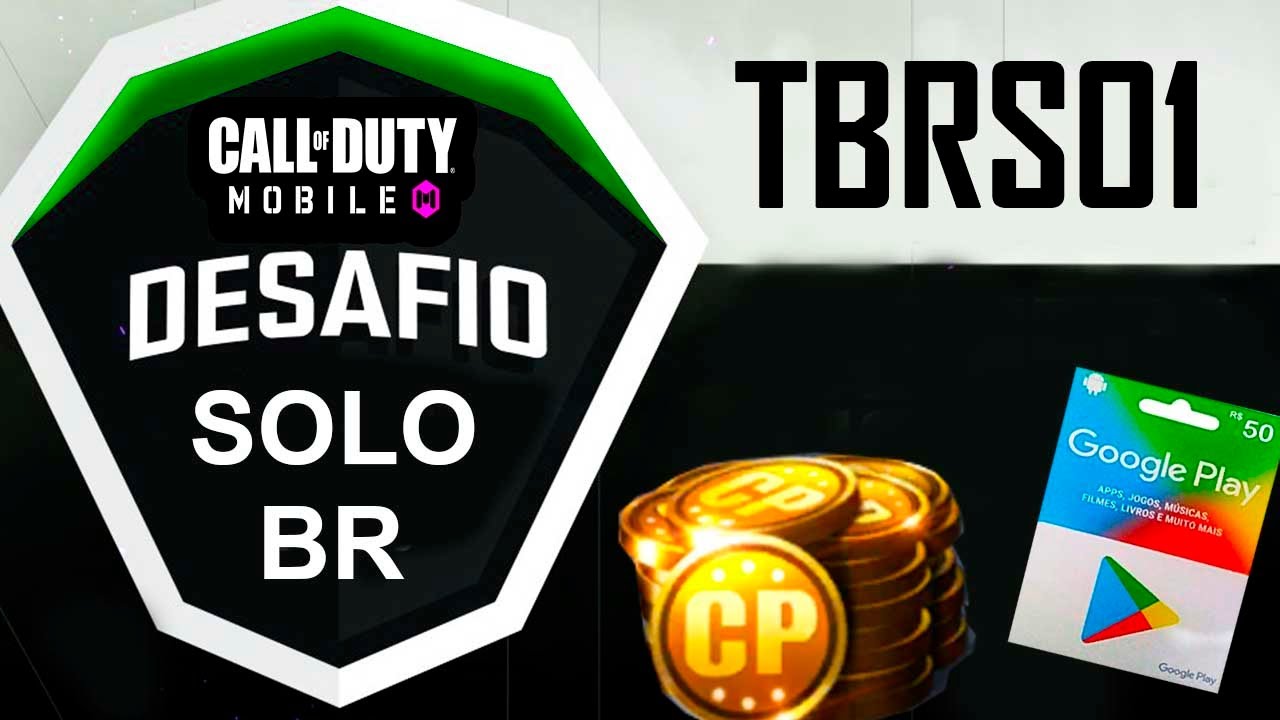 PRIMEIRO TORNEIO DE CALL OF DUTY MOBILE BR SOLO VALENDO GIFT CARD 50 REAIS TBRS01 YouTube