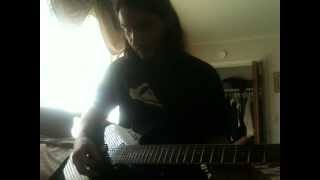 ibanez 7-string guitar tuning (ab, eb, ab, db, gb, bb, eb)