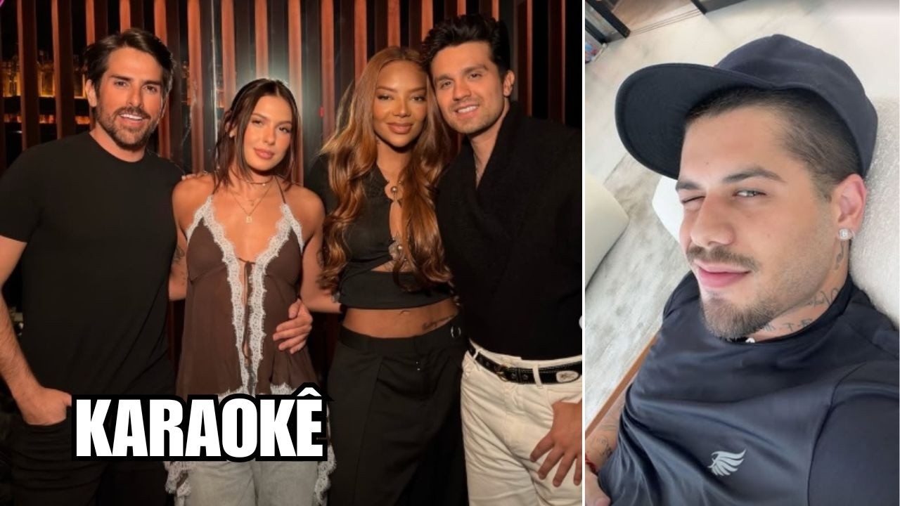 DIA DE KARAOKÉ, ANA CASTELA, LUAN SANTANA LUDIMILA E AMIGOS, ZÉ FELIPE COM SUA FAMILIA