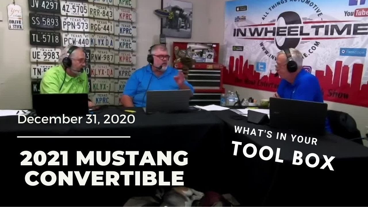 Six Odd Things to keep in the tool box and the 2021 Ford Mustang Convertible!