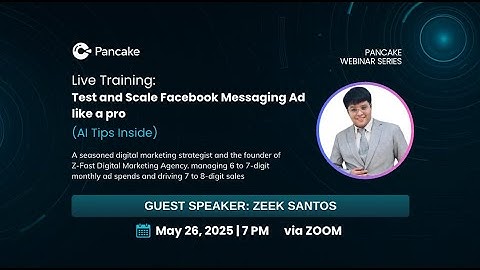 Pancake PH | Test and Scale Messaging Ads Like a Pro with AI Assistance