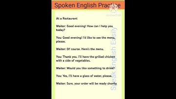 Role play English Speaking Practice #englishspeaking