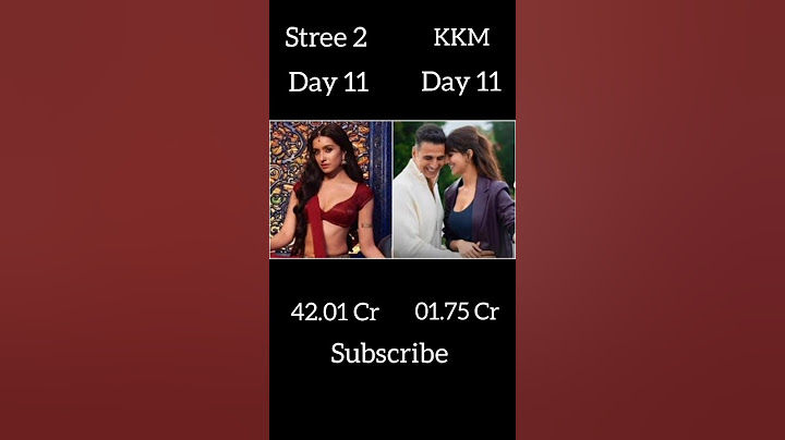 Stree 2 vs Khel Khel Mein | Day 11 Boxoffice collection |#youtubeshorts #stree2