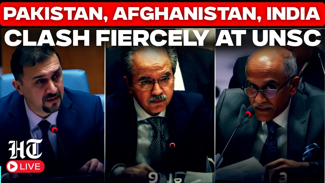 UNSC LIVE: UNSC Holds Urgent Meeting On Afghanistan | Pakistan | India | UNSC Clash LIVE
