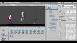 Physics based animation system in unity