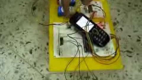 Mobile phone Controlled Robot based on DTMF Technology- Developed By HVS Technologies.