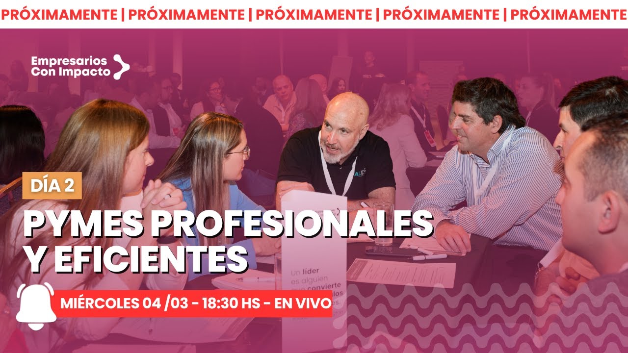 EPISODIO 2 ▶️ PROFESIONALIZACIÓN PyME: Equipos y procesos eficientes.