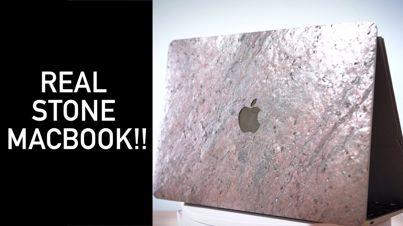 stone macbook skin