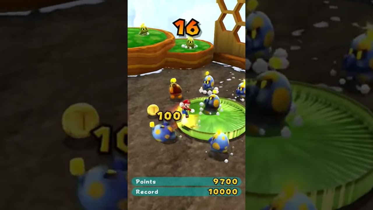 #shorts Mario t'apprends qu'il ne faut jamais relâcher son attention avant la fin petit scarabée