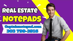 Real Estate Notepads - Captain Notepad
