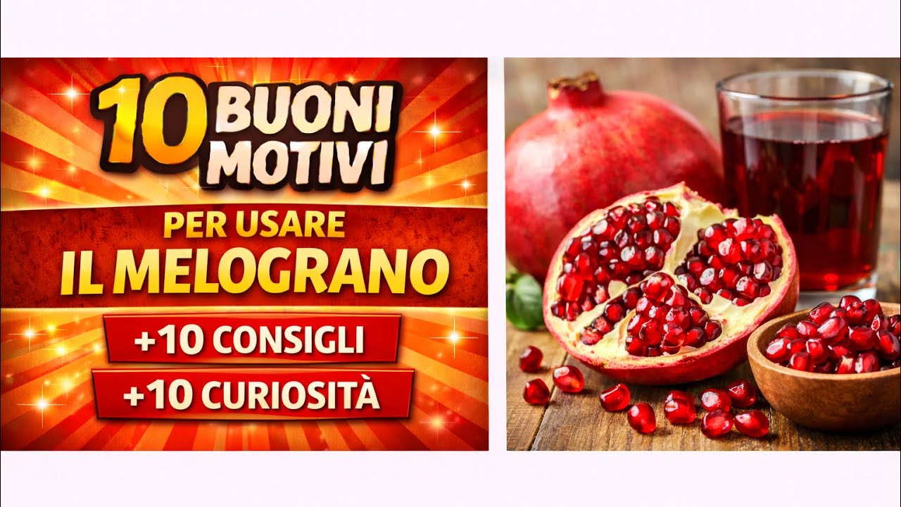 10 Buoni Motivi per Mangiare Melograno