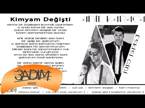 Adil Karaca - Kimyam Değişti ( Official Lyric Video )