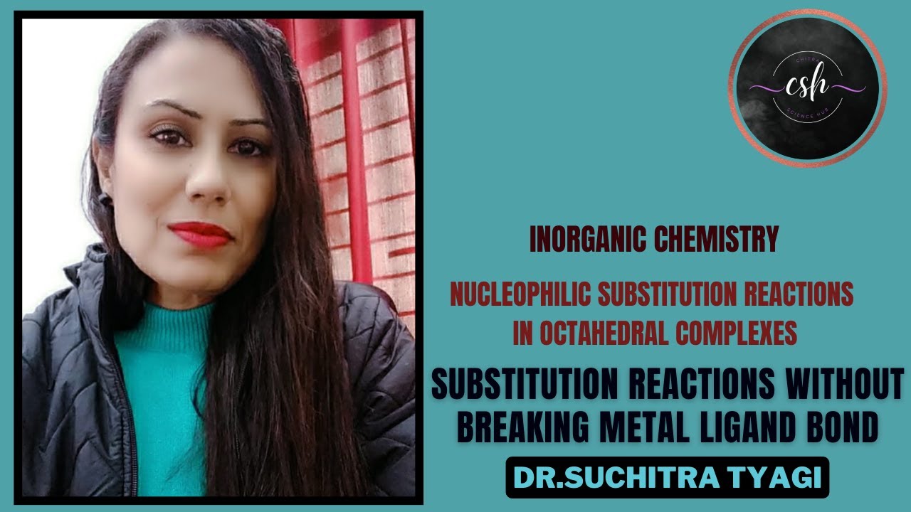 Substitution Reactions Without Breaking Metal-Ligand Bond