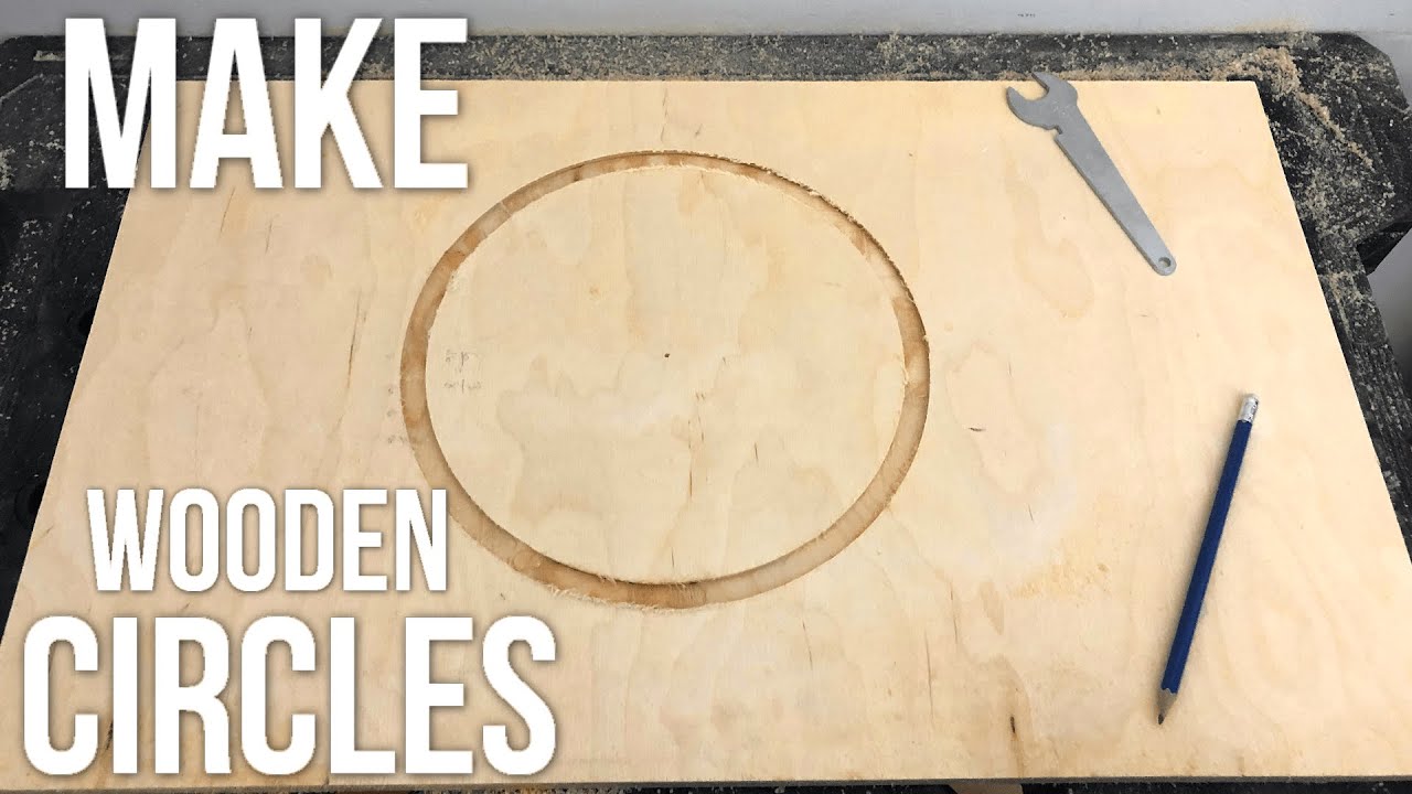 How to Make a Circle Out of Wood | Woodworking - YouTube