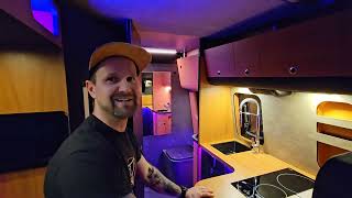 The MOST EXPENSIVE CAMPER van I have ever seen. Vanyx camper tour.