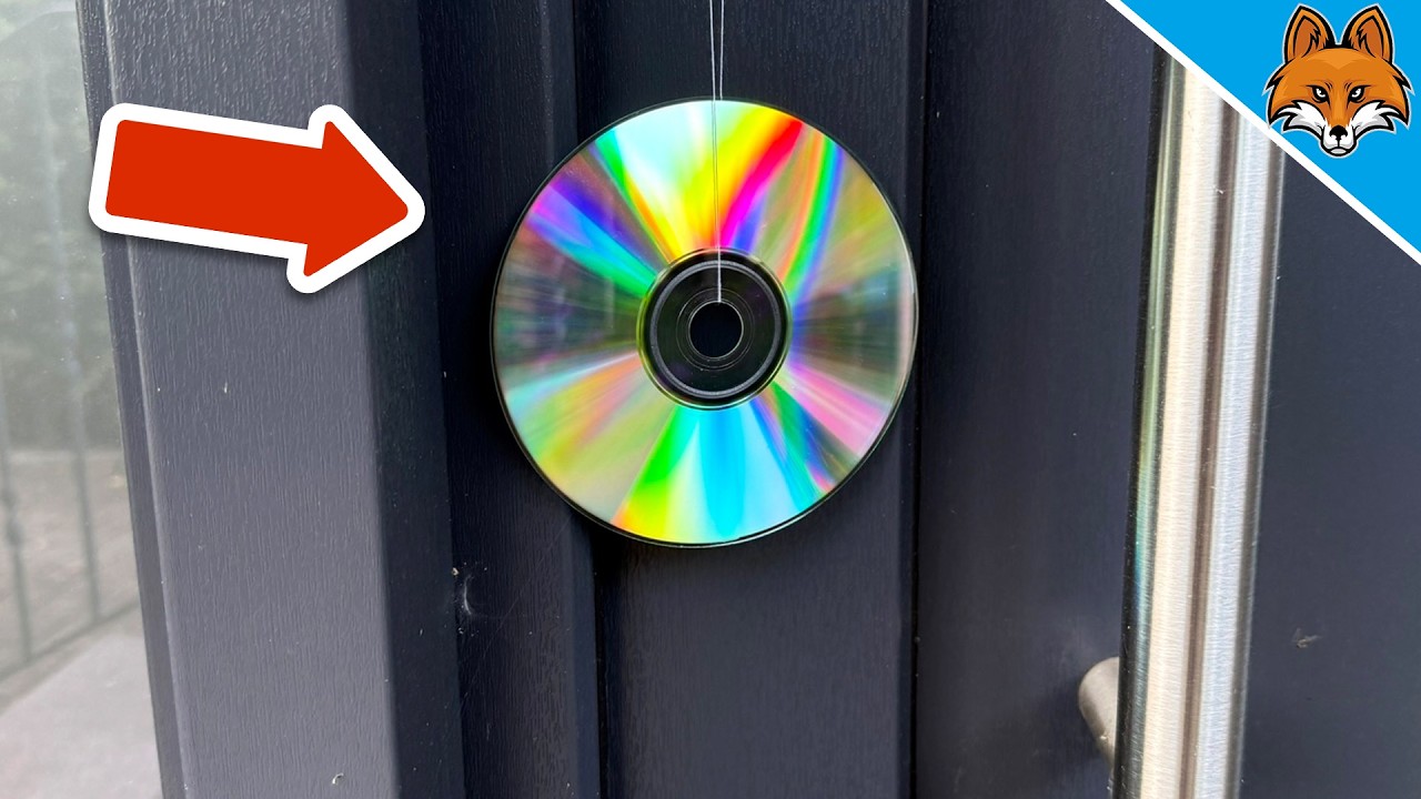 Повесь CD на дверь, и ты не поверишь, что произойдет💥(ГЕНИАЛЬНЫЙ трюк)🤯