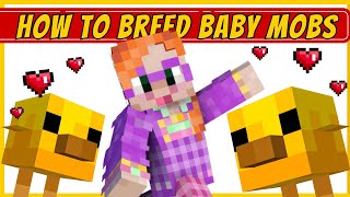 TINY TAKEOVER: Minecraft Mob BREEDING GUIDE