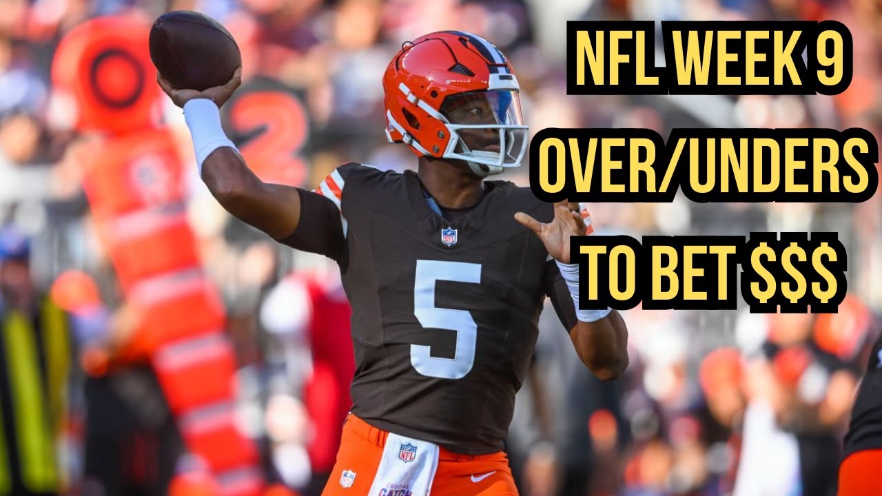 Nfl Week 9 Over Under Predictions Espn